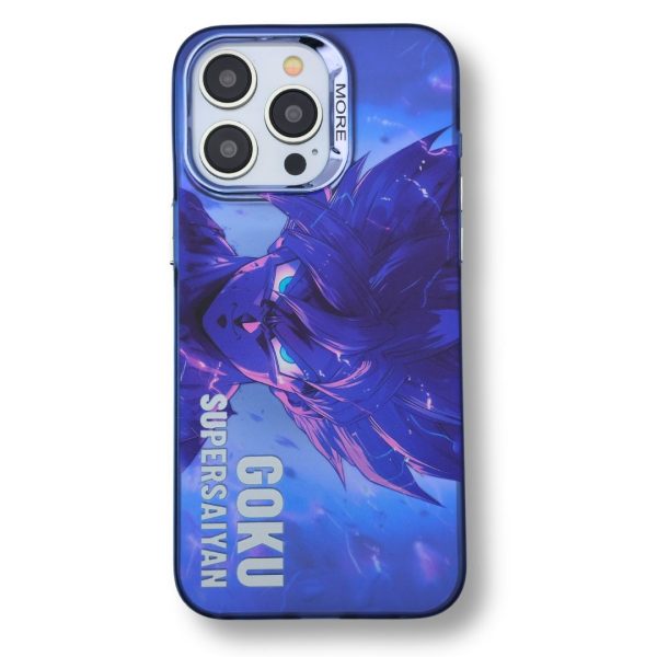 Carcasa Goku Super Sayayin Blue para iPhone