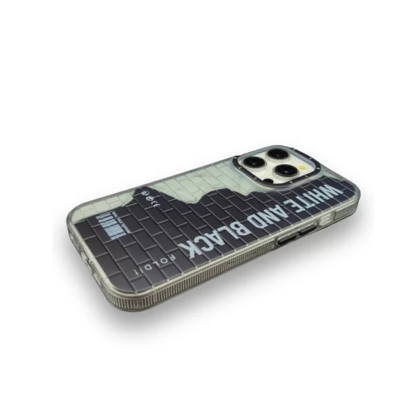 Carcasa BEHUTER Urban White & Black para iPhone - Imagen 2