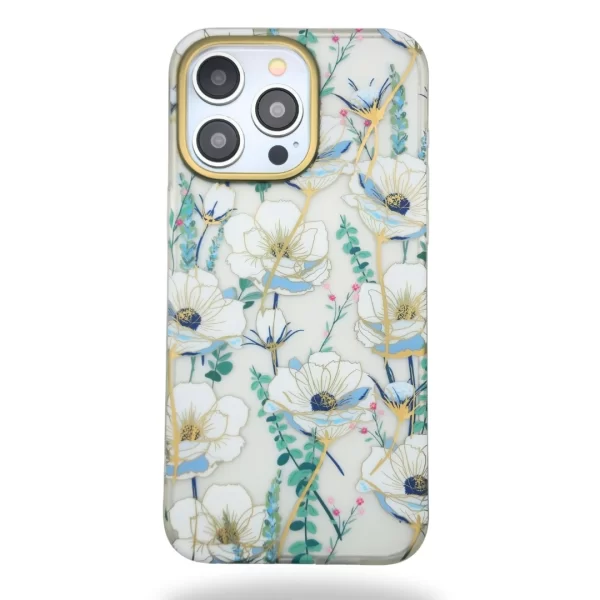 Carcasa iPhone "White Mountain Rose"