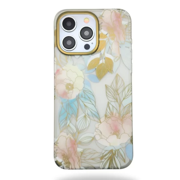 Carcasa iPhone "Pink Mountain Rose"