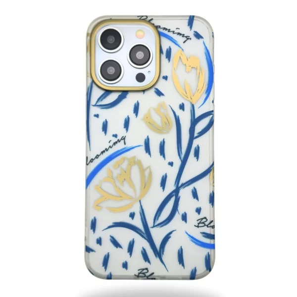 Carcasa iPhone "Magnolia in the Blue Wind"