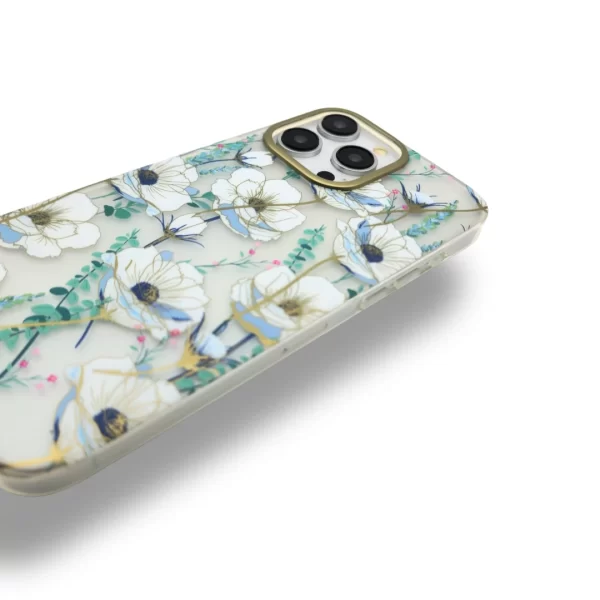 Carcasa iPhone "White Mountain Rose" - Imagen 3