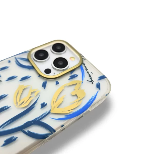 Carcasa iPhone "Magnolia in the Blue Wind" - Imagen 3