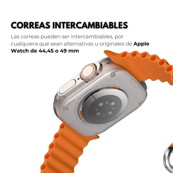 Reloj Inteligente Watch Ultra 69+ Microwear Amoled 49mm - Imagen 4