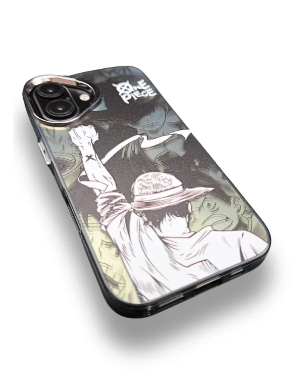 Carcasa de Luffy Black and White para iPhone - Imagen 3