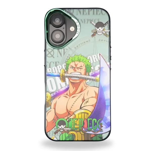 Carcasa de Zoro Blades One Piece para iPhone