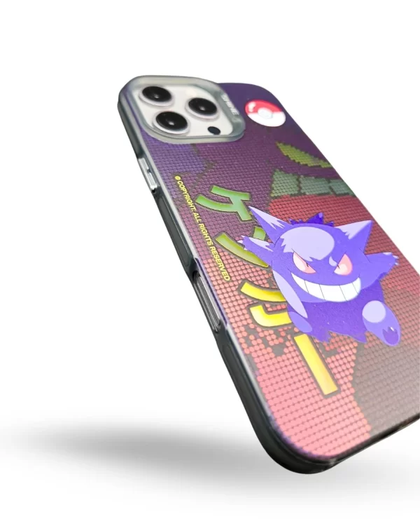 Carcasa de Gengar Pixel para iPhone - Imagen 4