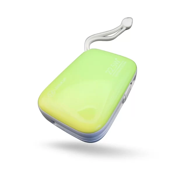 Cargador Portátil AH10 de 10.000 mah 22.5W Verde Limón - Imagen 2