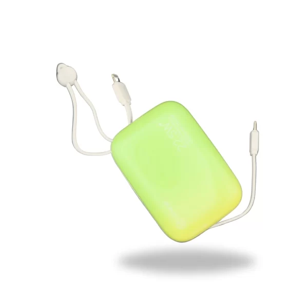 Cargador Portátil AH10 de 10.000 mah 22.5W Verde Limón - Imagen 3